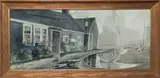 C. Robert Perrin, Nantucket Foggy Morning After a Rain Shower, Watercolor on Paper