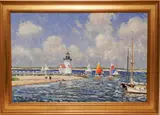Jan Pawlowski, Rainbow Fleet Rounding Brant Point