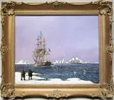 American Ships in the Arctic by Fred Tordoff, Oil on Canvas, offered May 2012