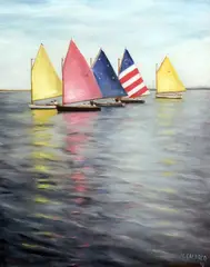 Untitled by Vincent Calarco, Oil on Canvas, offered Jul 2012