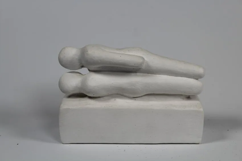 Untitled by Tom Otterness, Plaster, sold Aug 2018
