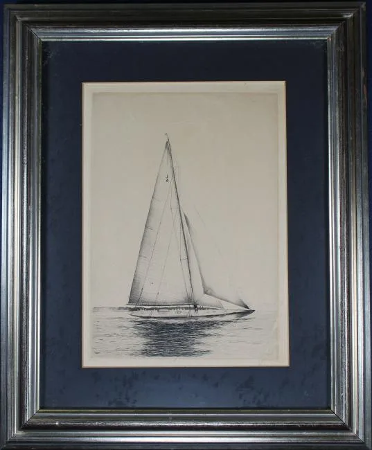 Edward Hopper, Untitled, Etching
