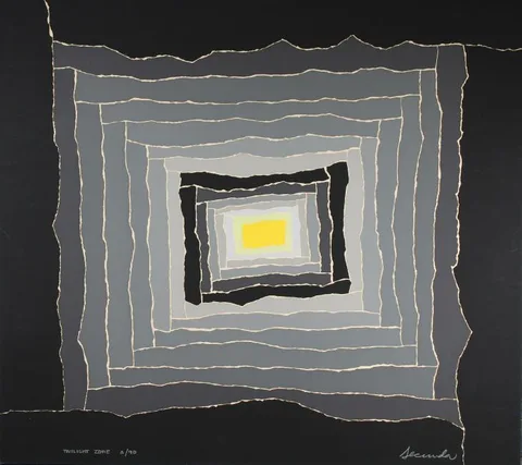 Arthur Secunda, Twilight Zone, Lithograph