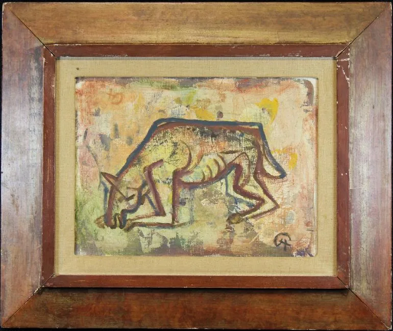 Untitled by Karl Hofer, Painting, sold Dec 2018