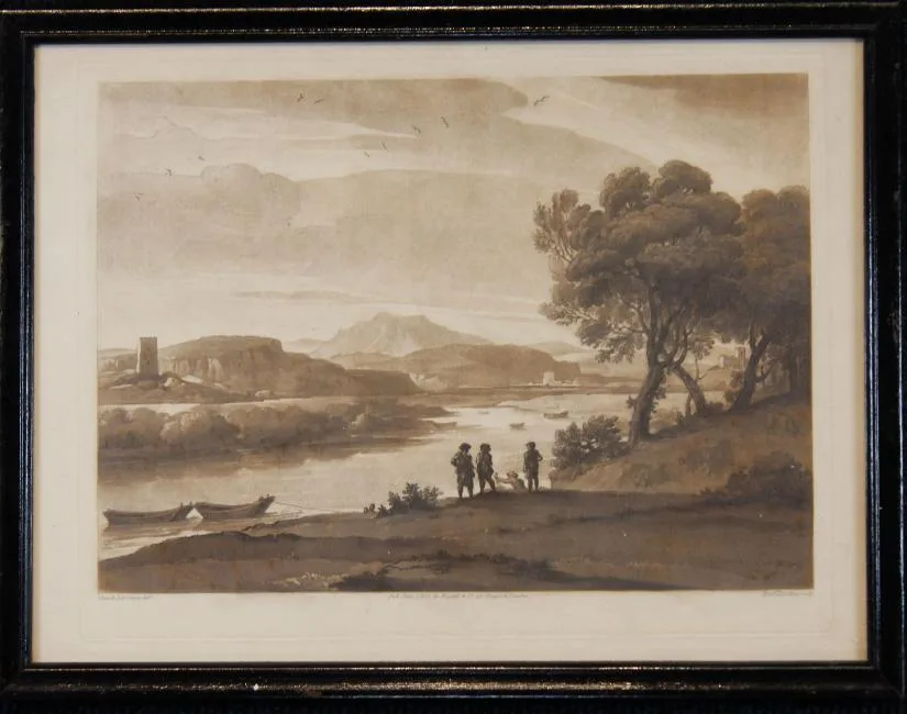 Claude Lorrain, Untitled, Copper Engraving