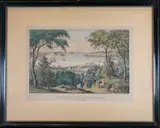 Currier & Ives, The Narrows, New York Bay