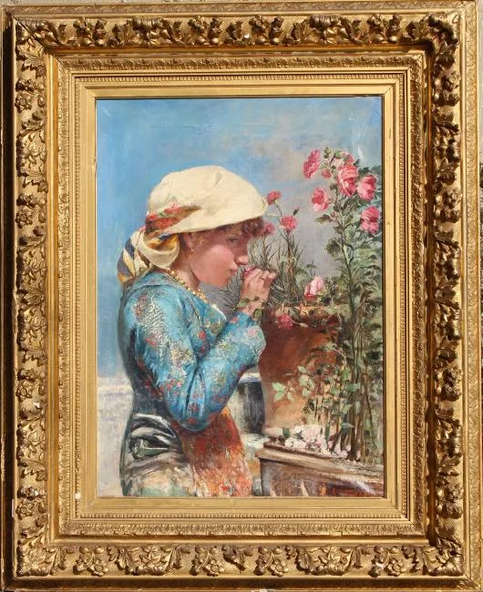 Untitled by Achille Mollica, Oil on Canvas, offered Mar 2019