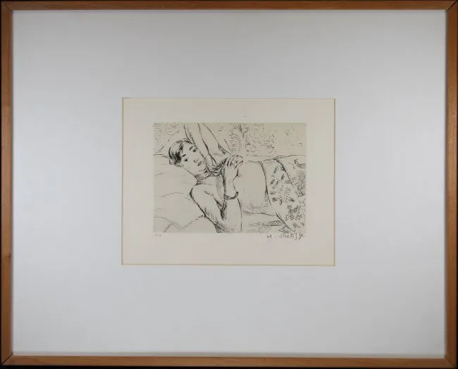 Untitled by Henri Matisse, Lithograph, sold Mar 2019