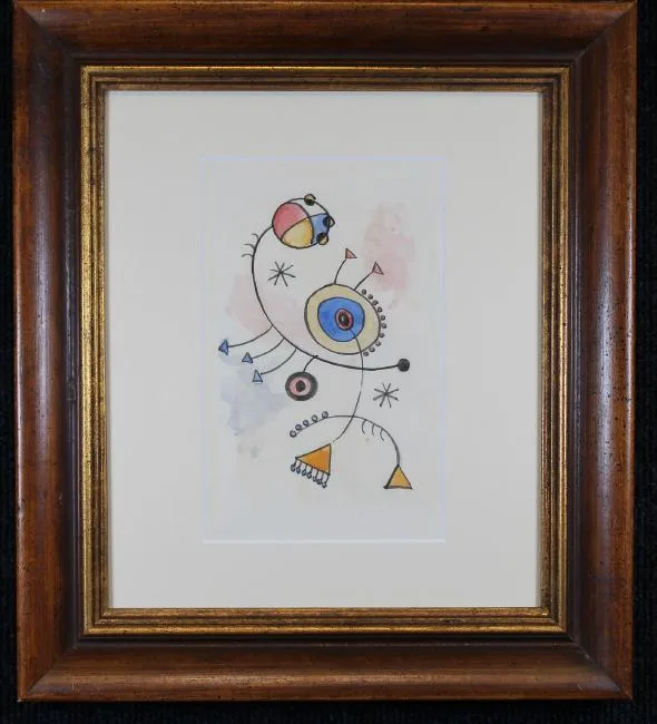 Untitled by Alexander Calder, Watercolor and Ink on Paper, offered Mar 2019
