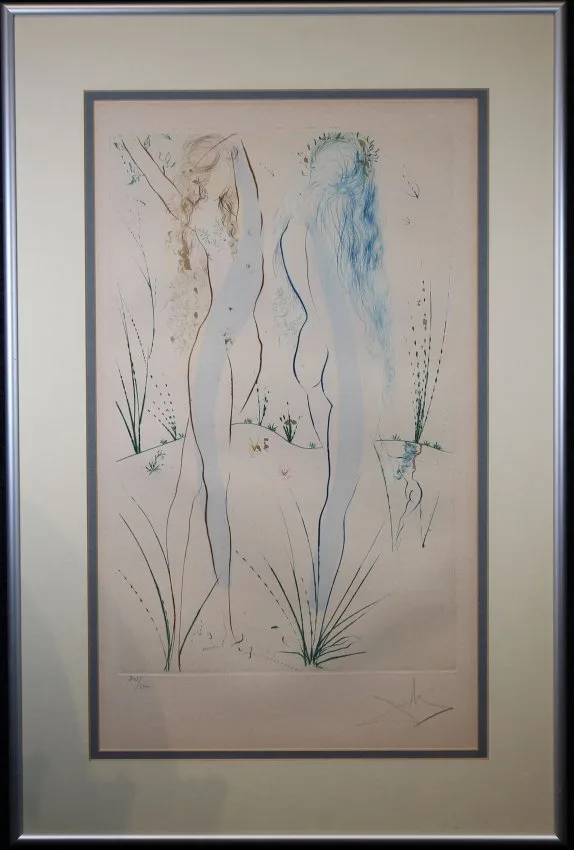 Return, Return, Shulamite by Salvador Dalí, Etching, offered Apr 2019