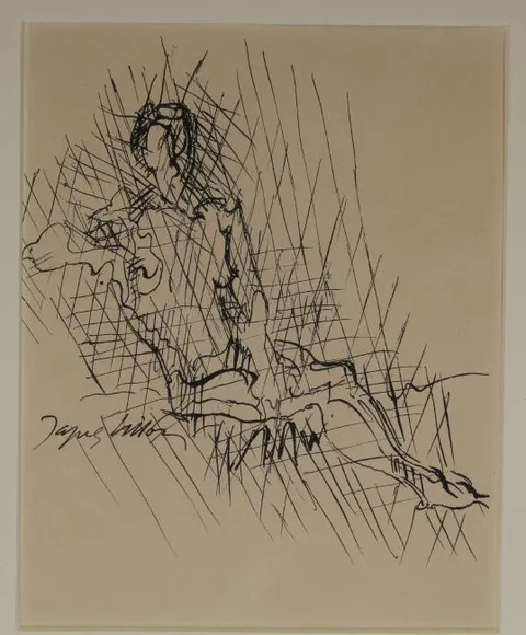 Jacques Villon, Untitled, Ink on Paper