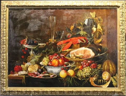 Willem Kalf, The paintings of Rembrandt van Rijn: Real, partly real and not real., Oil on Canvas