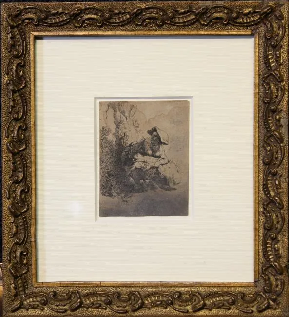 Untitled by Rembrandt Harmensz van Rijn, Print, sold Jun 2019