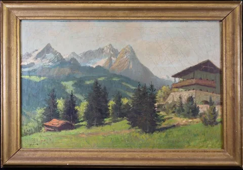 Untitled by F. Brandt, Oil on Canvas, offered Jun 2019