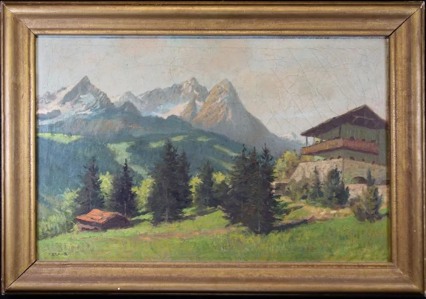 Untitled by F. Brandt, Oil on Canvas, offered Jun 2019