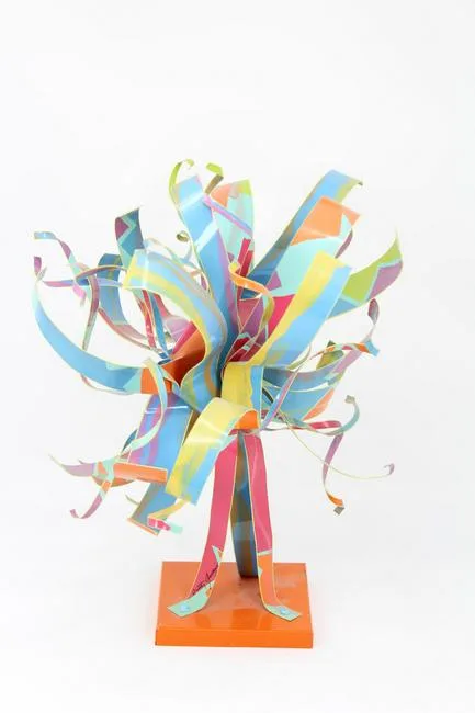 Dorothy Gillespie, Untitled, Enamel on Aluminum