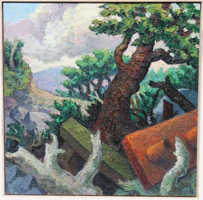 Robert Jessup, Summer Landscape, Painting