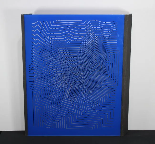 Untitled by Victor Vasarely, Acrylic, sold Oct 2019