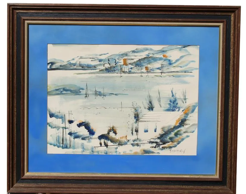 Untitled by Alfred Birdsey, Watercolor, offered Dec 2019