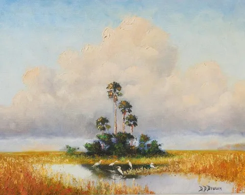 Don Brown, Untitled, Oil on Canvas