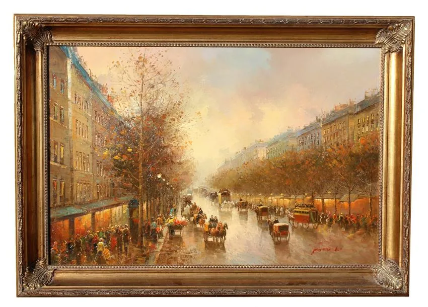 Untitled by T.E. Pencke, Oil on canvas, offered Dec 2019