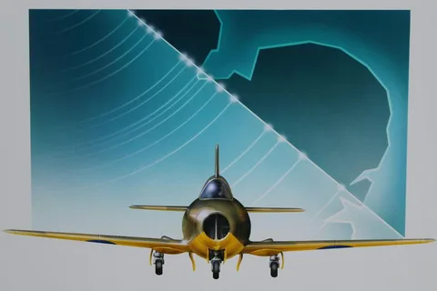 Science - Painting for Use w/ Jet Engine, Radar, Faraday and Babbage (combo) by John Harwood, Airbrush Paint, sold Mar 2020