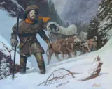 Shannon Stirnweis, Covered Wagon Caught in Snow Storm