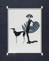 Erté, Symphony in Black