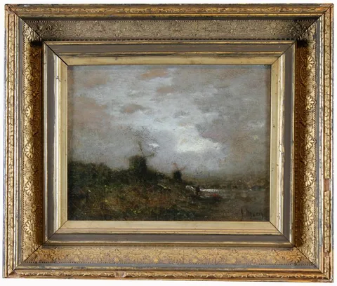 Jacob Maris, Untitled, Oil on canvas