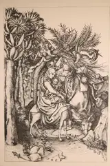 Martin Schongauer, The Flight into Egypt