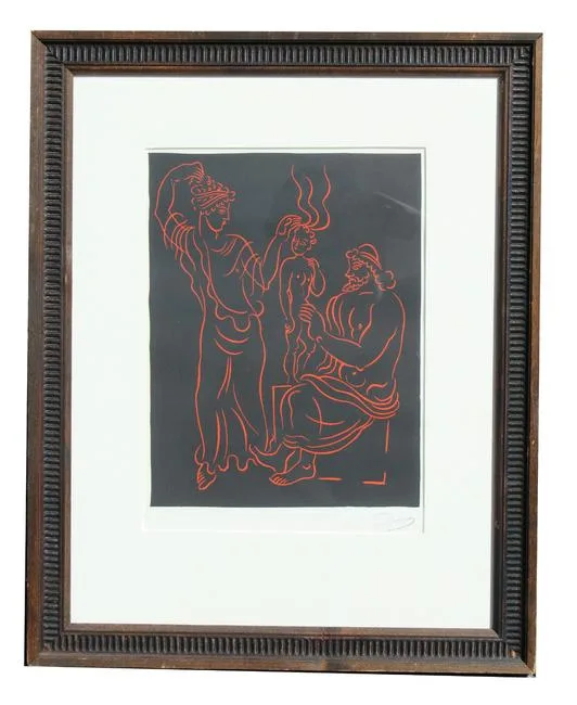 André Derain, L'Enfant, Wood Engraving