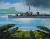 Dean Ellis, USS Hyman