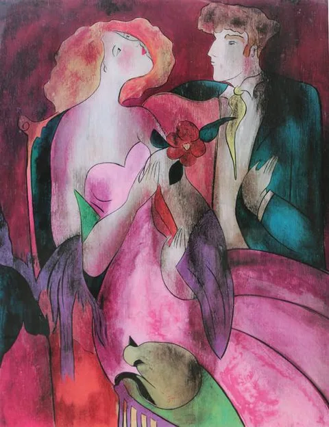 Untitled by Linda Le Kinff, print (other), offered Nov 2020