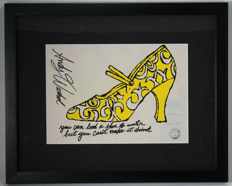 Untitled by Andy Warhol, Marker on paper, sold Nov 2020