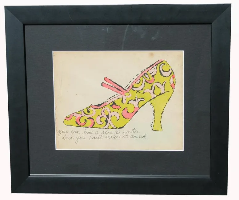 Untitled by Andy Warhol, Marker/Ink, sold Jan 2021
