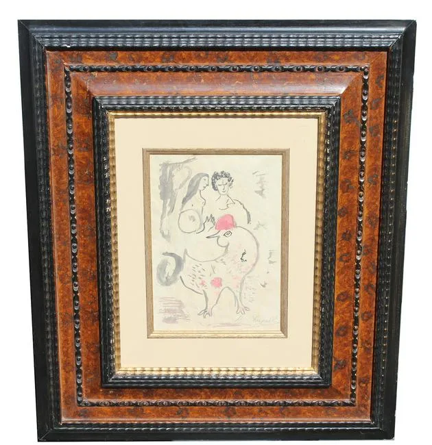 Untitled by Marc Chagall, Watercolor, sold Feb 2021
