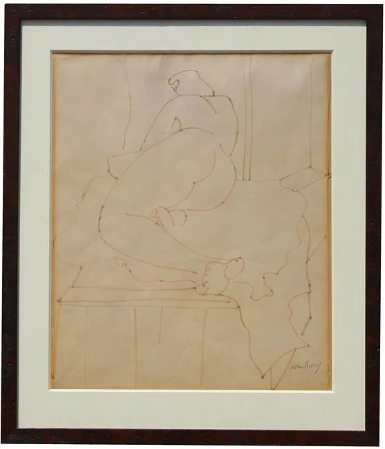 Untitled by Milton Avery, Felt Tip Marker on Paper, offered Jun 2021