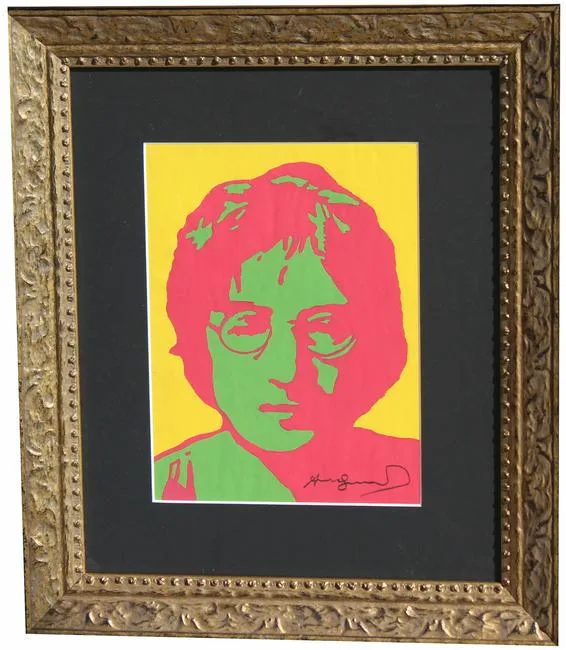 Lenon by Andy Warhol, Mixed Media on Paper, offered Jun 2021