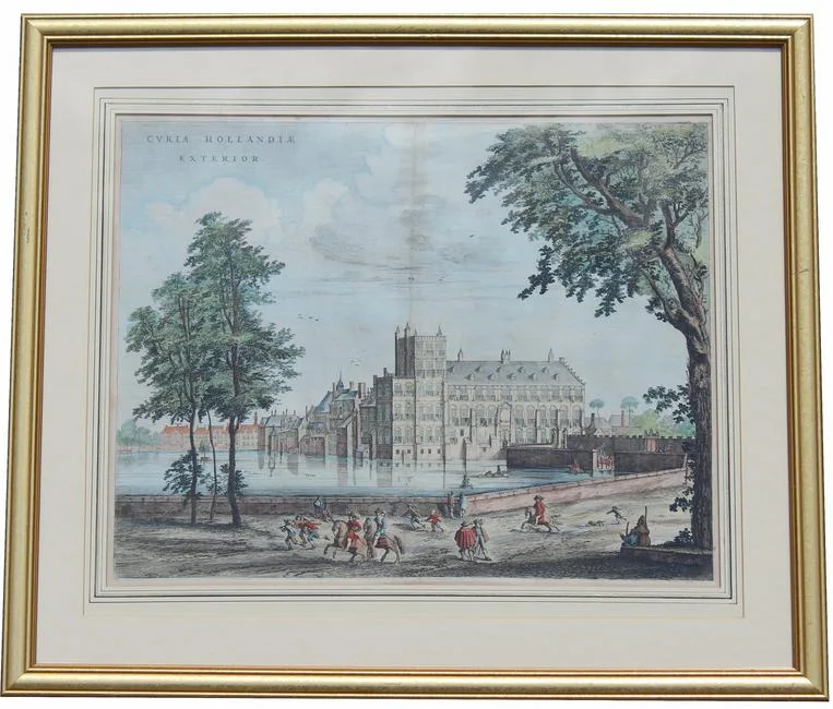 Untitled by Joan Blaeu, Hand-Colored Copper Engraving, offered Jun 2021