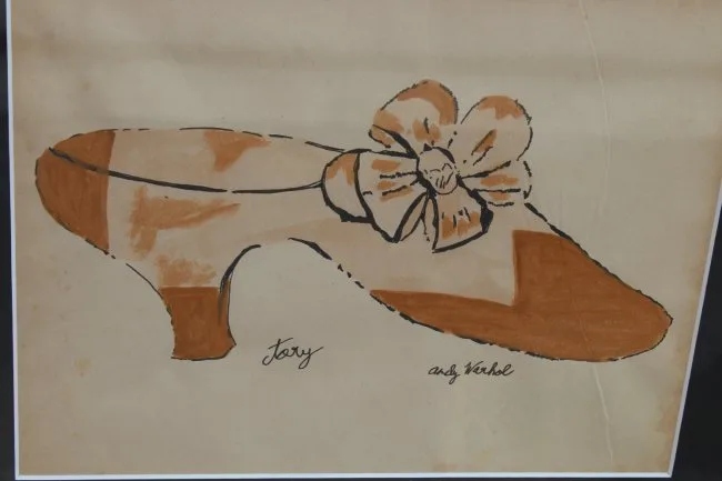 Untitled by Andy Warhol, Marker on paper, sold Aug 2021