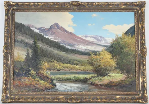 Robert Wood, Vacation Days, Oil on Canvas