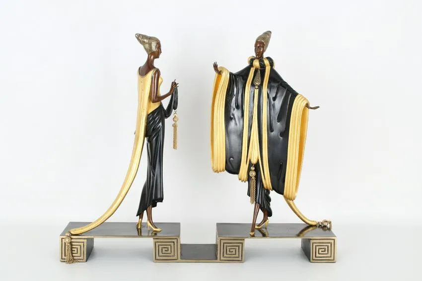 Ready for the Ball by Erté, Bronze, sold Sep 2021