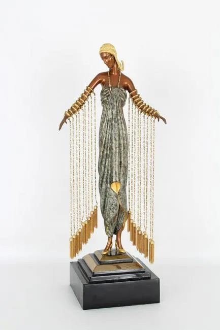 Erté, Zobeide, patinated bronze
