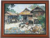 Patamares Livisit, Chickens in Thai Village #1