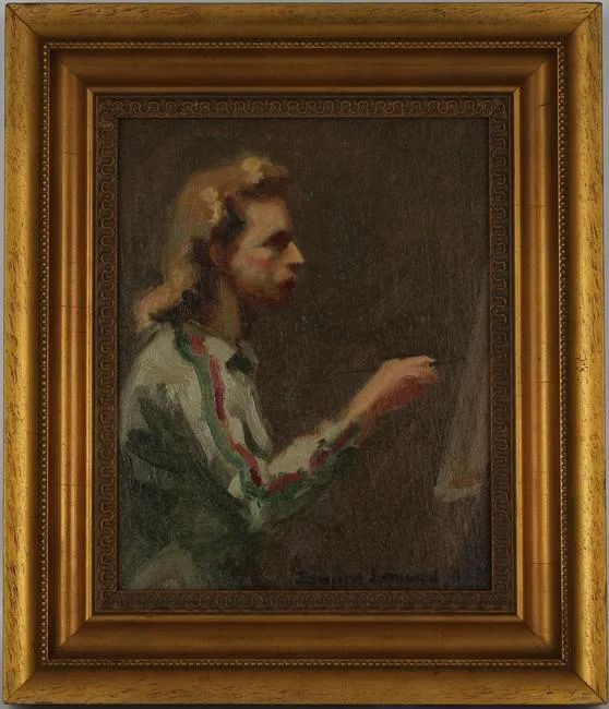 Untitled by Edward Leonard, Painting, sold Nov 2021