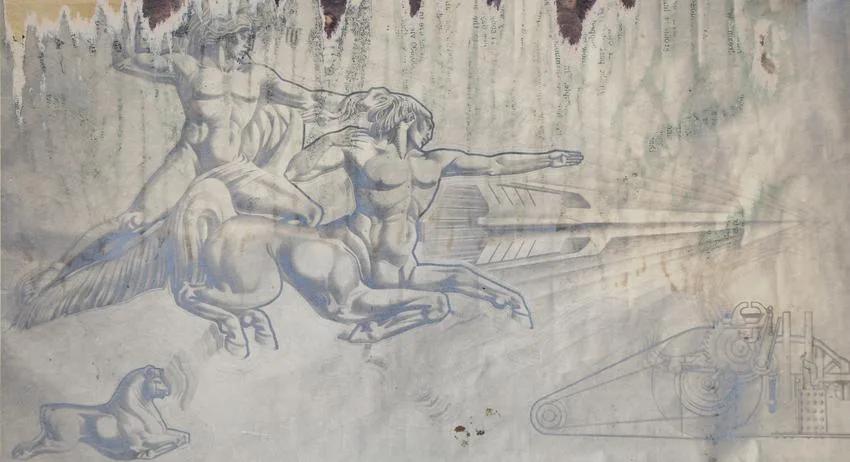 Andre Durenceau, Untitled, Sketch