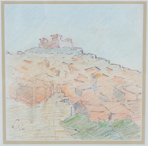 Untitled by Luigi Veronesi, Chalks on Paper, offered Jan 2022