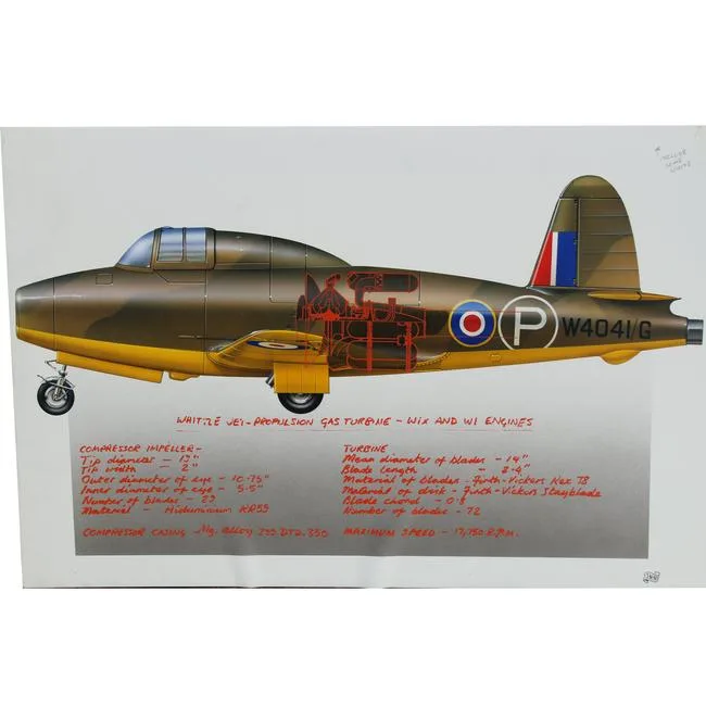 Science - Jet Engine by John Harwood, Airbrush Paint, offered Jan 2022