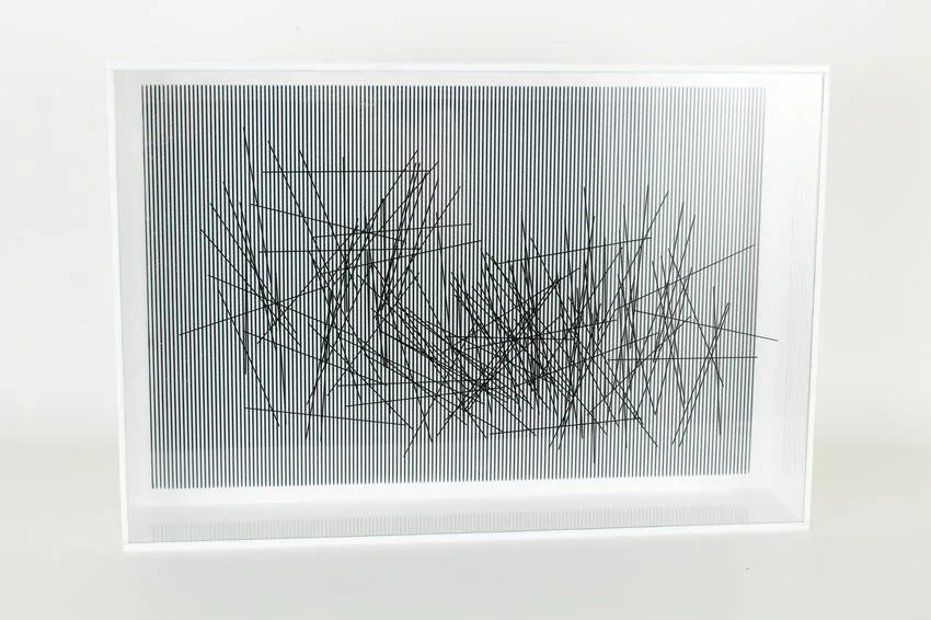Vibration by Jesús Rafael Soto, print (other), sold Feb 2022
