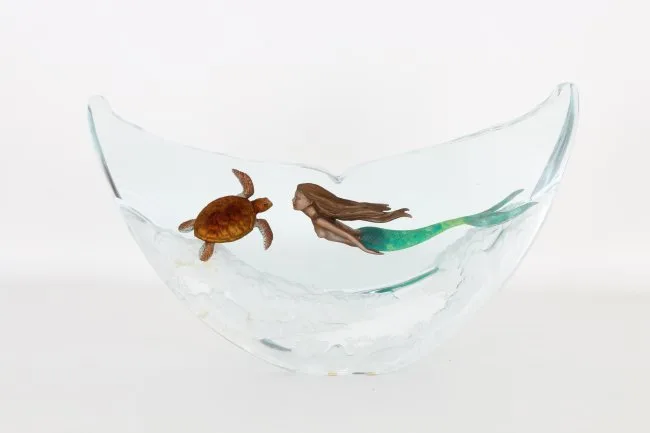 Untitled by Robert Wyland, sculpture, sold Feb 2022